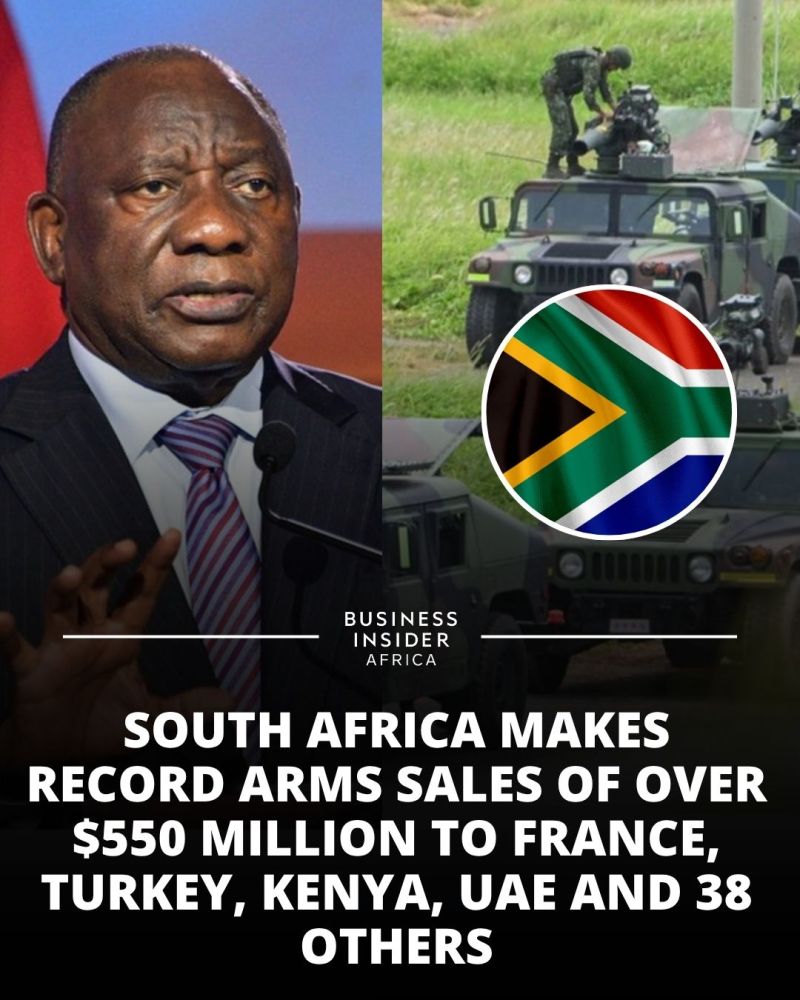 Title: Driven by Munitions and Armoured Vehicles, South Africa’s Defense Sector Hits $550M in Global Exports